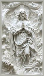 Artxlife - Jesus in pray bas-relief [XL]