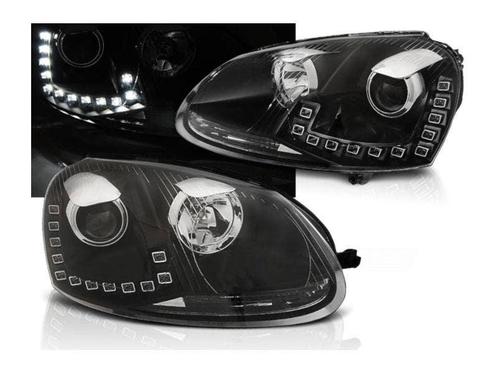 LED Dagrijverlichting koplampen Black geschikt voor VW Golf, Autos : Pièces & Accessoires, Éclairage, Envoi