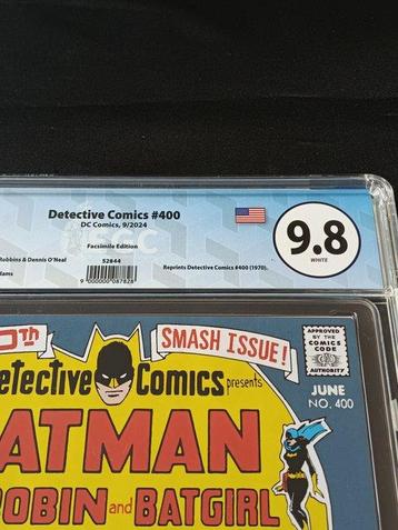 Detective Comics #400 - Facsimile Edition 2024 - EGC 9.8 -