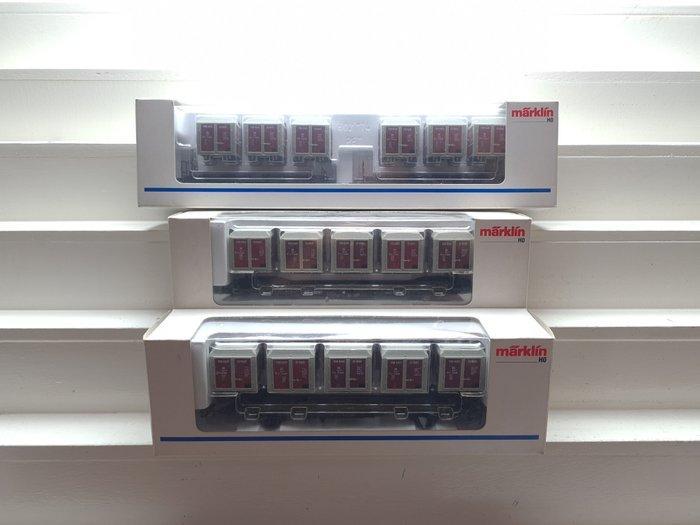 Märklin H0 - 4767/48940 - Modeltrein goederenwagon (3) - 4x, Hobby en Vrije tijd, Modeltreinen | H0