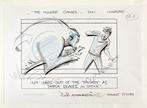 The Hunger Games : Original Storyboard Art Signed by Dino, Nieuw