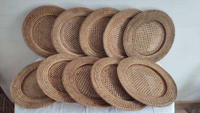 Flamant - Onderbord (10) - Bamboe, Rattan, cannage, wilg -, Antiek en Kunst, Antiek | Meubels | Tafels