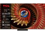 Tcl -   Qd-miniled Google Tv 75 (2025) - Zwart, Verzenden, Nieuw, 100 cm of meer, Overige merken