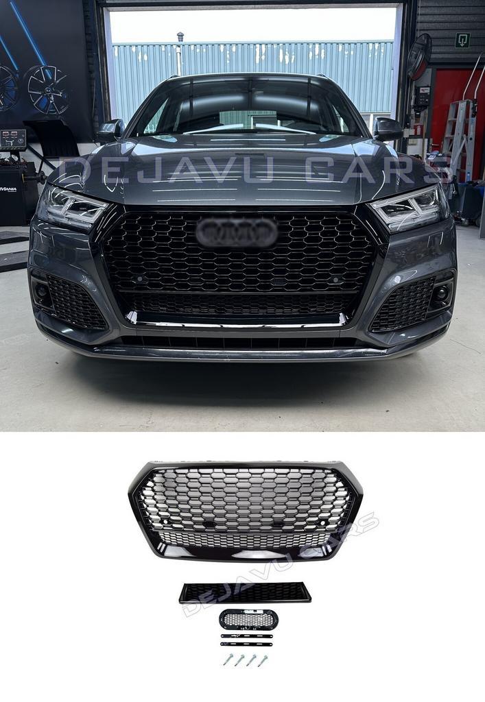 RS Q5 Look Front Grill voor Audi Q5 FY / S line / SQ5, Auto diversen, Tuning en Styling, Ophalen of Verzenden