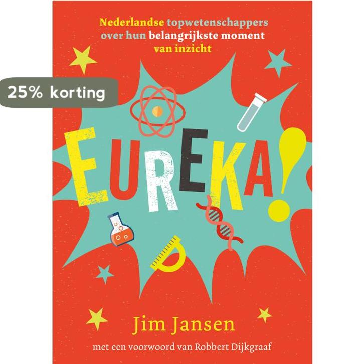 Eureka! 9789024588039 Jim Jansen, Boeken, Hobby en Vrije tijd, Zo goed als nieuw, Verzenden