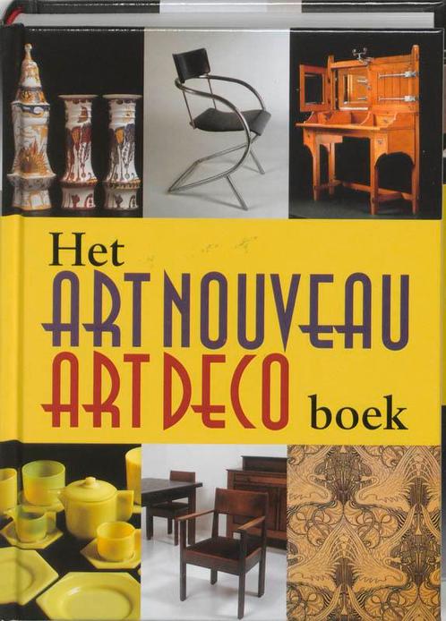 Het art nouveau art deco boek 9789040088278, Boeken, Kunst en Cultuur | Fotografie en Design, Gelezen, Verzenden