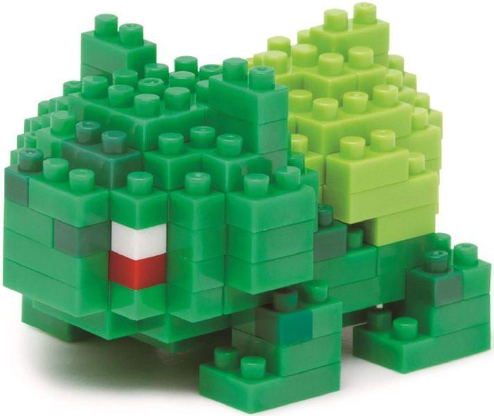 Kawada Nanoblock Pokémon Building Set-NBPM_003 Bulbasaur, Verzamelen, Poppetjes en Figuurtjes, Ophalen of Verzenden