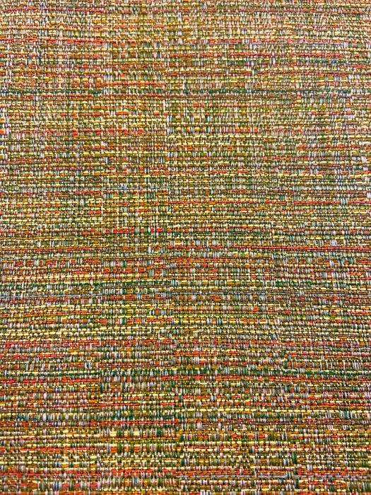 Consistente stof met ruitpatroon, meerkleurig. - Meubelstof, Antiek en Kunst, Antiek | Tapijten, Tafelkleden en Textiel