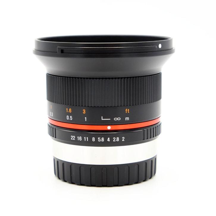 Samyang 12mm F2.0 NCS CS Objectief Fujifilm X Zwart (Occ), Audio, Tv en Foto, Foto | Lenzen en Objectieven, Groothoeklens, Zo goed als nieuw