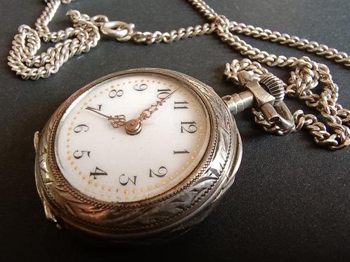 LeCoultre & Cie - Remontoir cylindre - 93585 - 1850-1900, Handtassen en Accessoires, Horloges | Heren
