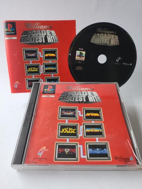 Williams Arcades Greatest Hits Playstation 1, Consoles de jeu & Jeux vidéo, Jeux | Sony PlayStation 1, Enlèvement ou Envoi