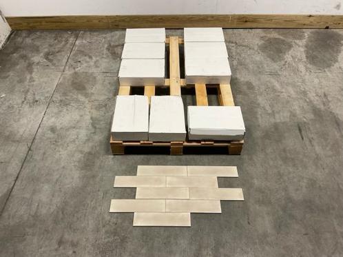 Veiling - 4m² Lavigo wandtegels 30x7,5cm Seventies taupe, Doe-het-zelf en Bouw, Tegels