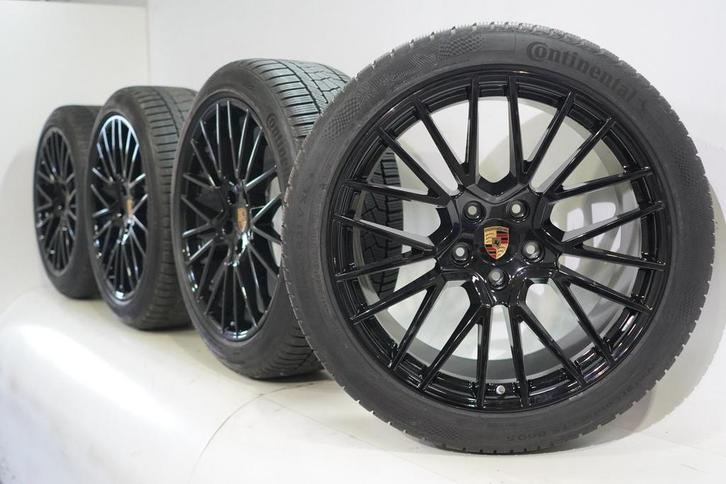 Porsche Cayenne Coupé 21 inch velgen Continental Winterbande, Auto-onderdelen, Banden en Velgen, Ophalen of Verzenden