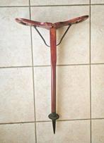 Wandelstok - Oude wandel/zit stok - Metaal,hout