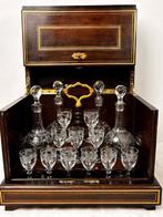 Cave à liqueur Napoleon III - Baccarat - Drankkast -, Antiquités & Art