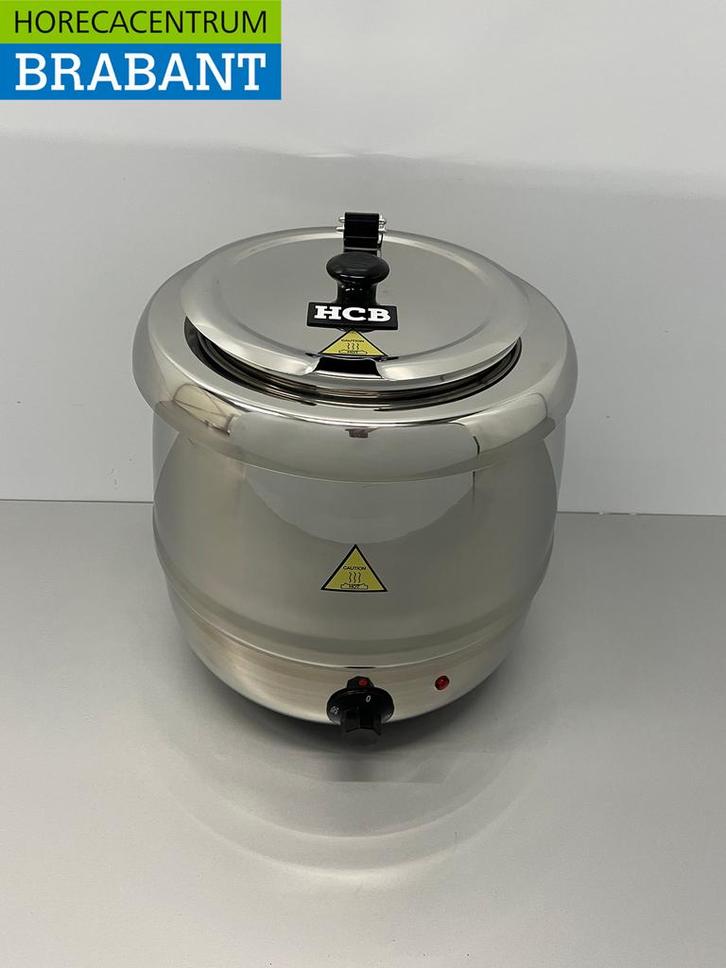 Acier inoxydable HCB Bouilloire Soupière 10 litres 230V, Zakelijke goederen, Horeca | Keukenapparatuur, Verzenden