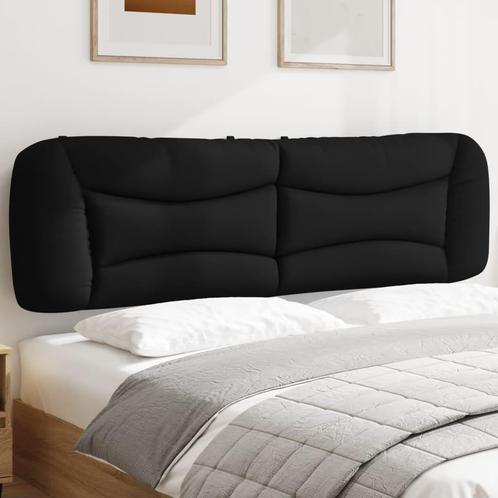 vidaXL Hoofdbordkussen 180 cm stof zwart, Huis en Inrichting, Slaapkamer | Bedden, Nieuw, Verzenden