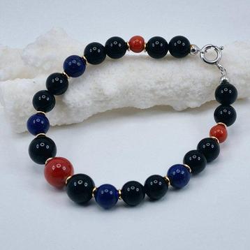 Bloedkoraal - Zilver - Armband beschikbaar voor biedingen