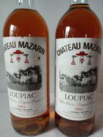 1985 & 1987 Château Mazarin - Loupiac - 3 Bouteilles (0,75, Verzamelen, Wijnen, Nieuw