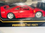 Bburago 1:18 - Voiture miniature - Ferrari F40 (1987), Hobby en Vrije tijd, Nieuw