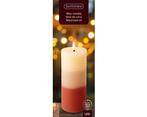 Actie lumineo led kaars wax steady kan binnen, met timer,, Nieuw