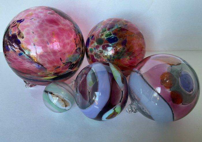 Kerstballen (5) - Glas, Diversen, Kerst