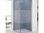 Veiling - Novellini douchedeur 78/81cm Lunes 2.0 helder chro, Nieuw