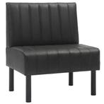 Horeca Bank | Kunstleer/Metaal | Antraciet | Zwarte Poten |, Zakelijke goederen, Verzenden, Nieuw in verpakking