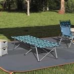vidaXL Opvouwbaar Campingbed Blad Bossen 194 x 62,5 x 42,5, Caravans en Kamperen, Kampeeraccessoires, Verzenden, Nieuw