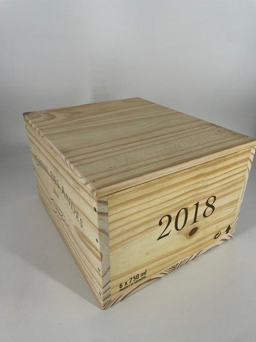 2018 Cheval des Andes - Mendoza - 6 Flessen (0.75 liter), Verzamelen, Wijnen