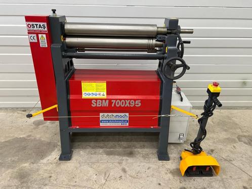 OSTAS SBM 700 x 95 plaatwals platenwals rollenwals, Doe-het-zelf en Bouw, Gereedschap | Overige machines, Nieuw