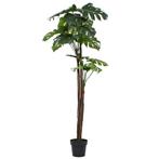 vidaXL Kunstplant met pot monstera 170 cm groen, Verzenden, Nieuw