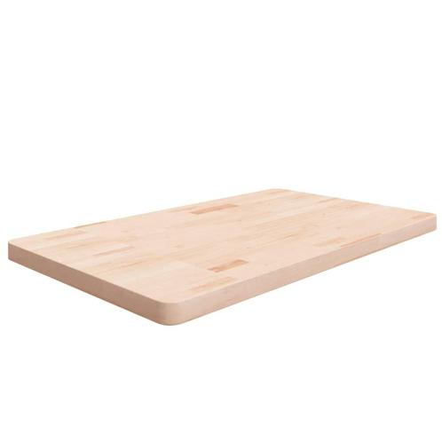 vidaXL Wastafelblad 100 x 60 x 4 cm onbehandeld massief, Huis en Inrichting, Keuken | Keukenelementen, Nieuw, Verzenden