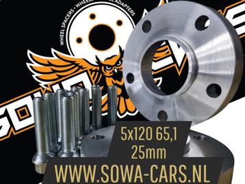 Spacers 25mm VW T5 T6 T6.1 5x120 65,1 Spoorverbreders, Ophalen of Verzenden