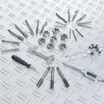 Datona Schroefdraadsnijset 32-delig M3-M12 - Datona - Blauw, Doe-het-zelf en Bouw, Ophalen of Verzenden, Nieuw