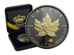 Canada. 5 Dollars 2014 Maple Leaf - Gold Black Empire