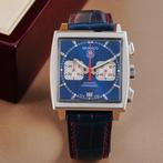 TAG Heuer - Monaco Steve McQueen Chronograph - Sans prix de, Handtassen en Accessoires, Horloges | Heren, Nieuw
