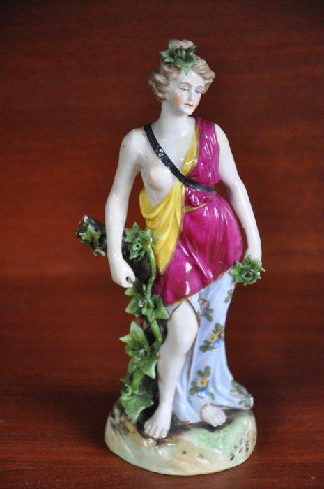 Saksen porselein 19de eeuw - Beeld, allegorische figuren -, Antiek en Kunst, Antiek | Glaswerk en Kristal