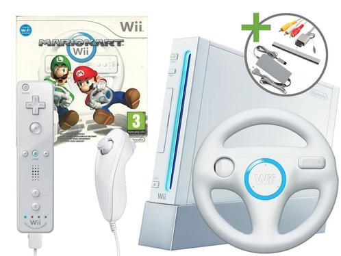 Nintendo Wii Starter Pack - Mario Kart Motion Plus White, Games en Spelcomputers, Spelcomputers | Nintendo Wii, Verzenden