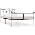 vidaXL Bedframe metaal zwart 140x200 cm, Verzenden, Nieuw