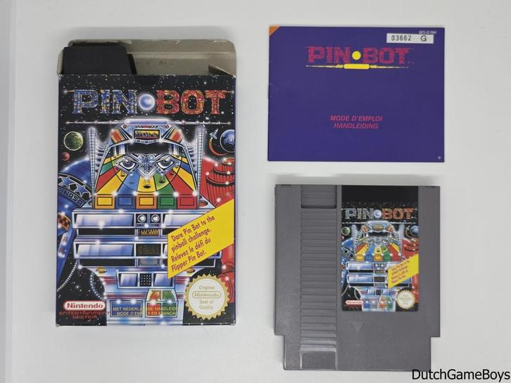 Nintendo Nes - Pin Bot - FAH, Consoles de jeu & Jeux vidéo, Jeux | Nintendo NES, Envoi