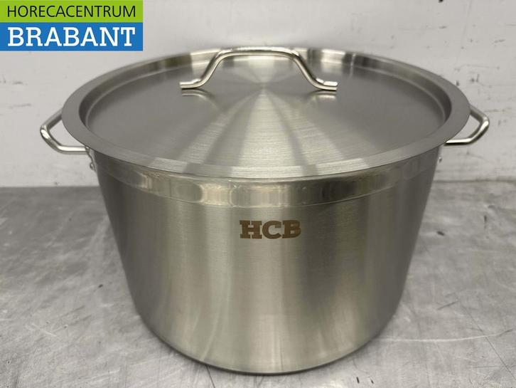 RVS Soeppan Kookpan Pan Inductie 40 x 26 cm 32 liter Horeca, Zakelijke goederen, Horeca | Keukenapparatuur, Ophalen of Verzenden