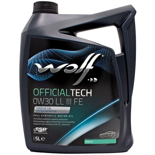 Wolf Officialtech 0W30 LL III FE Motorolie 5 Liter, Autos : Divers, Produits d'entretien, Enlèvement ou Envoi