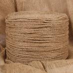 vidaXL Touw 50 m lang 6 mm dik jute, Verzenden, Nieuw