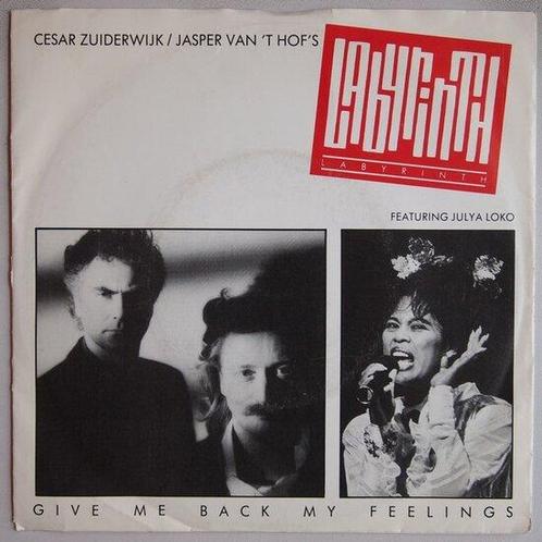 Labyrinth - Give me back my feelings - Single, Cd's en Dvd's, Vinyl Singles, Single, Gebruikt, 7 inch, Pop