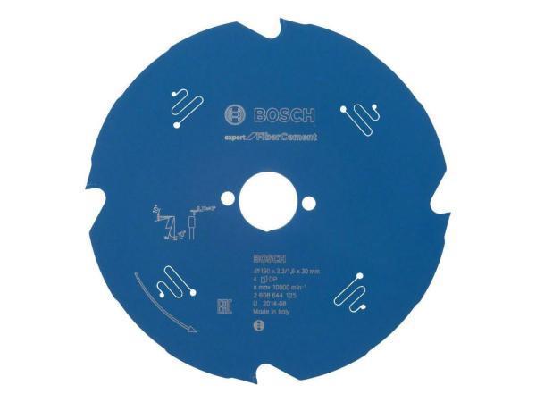 Veiling - 2x Bosch cirkelzaagblad ø190mm 4T Expert for Fibe, Bricolage & Construction, Outillage | Pièces de machine & Accessoires