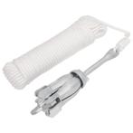 vidaXL Anker met touw inklapbaar 2,5 kg smeedijzer, Verzenden, Nieuw