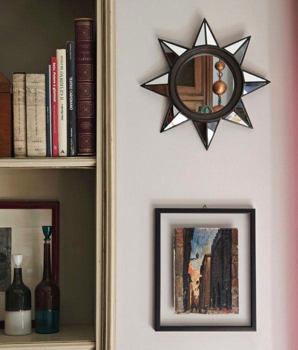 Wandspiegel- Sunburst - Glas - Sun Mirror, Antiek en Kunst, Kunst | Designobjecten