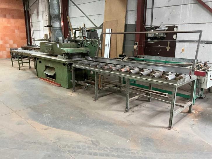 Online veiling - Torwegge meerbladzaagmachine, Zakelijke goederen, Machines en Bouw | Houtbewerking, Ophalen