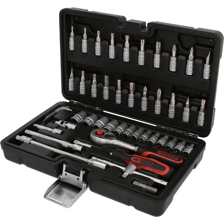 KS Tools 1/4 Dopsleutelset Evolution 48-delig, Auto diversen, Autogereedschap, Nieuw, Verzenden